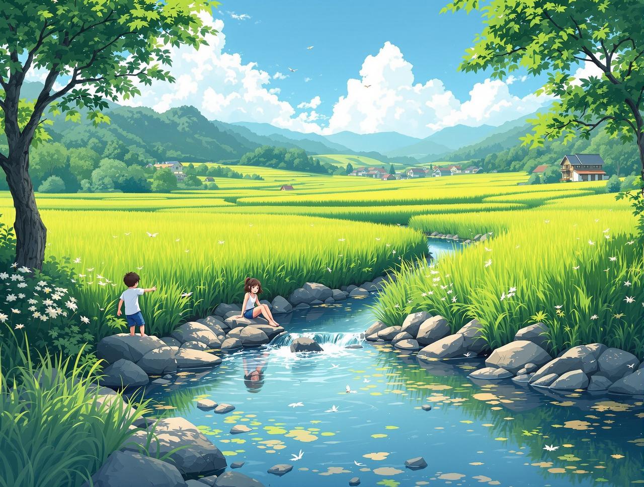 热门短剧线上看 - 蝉鸣之时 - 夏日乡村成长记